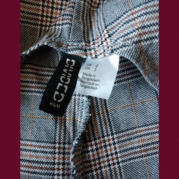 Divided women overall romper gray/ blk colors size 2 - Picture 5 of 10